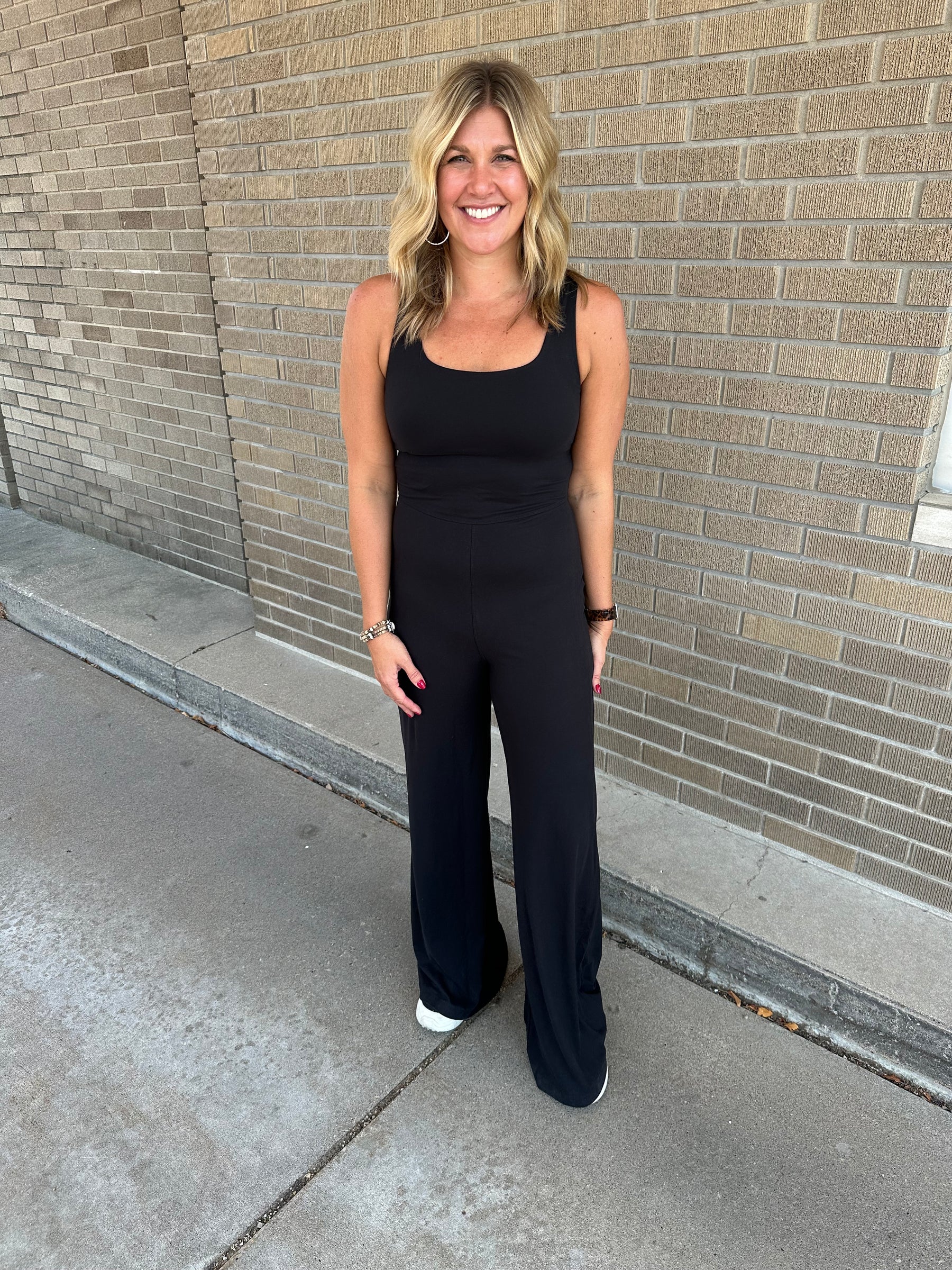 All Day Long Wide Leg Jumpsuit