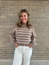 Wanna Latte Stripe Sweater