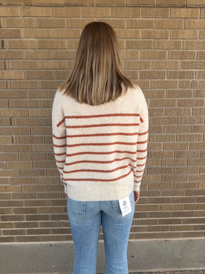 Buttercup Stripe Sweater