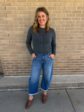 Charcoal Cloud Cardi