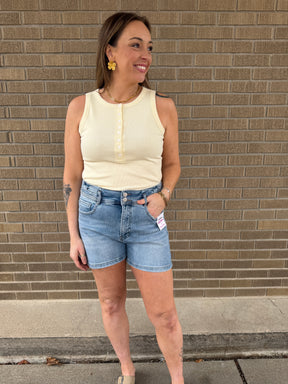 Elowen Tank - Buttercream