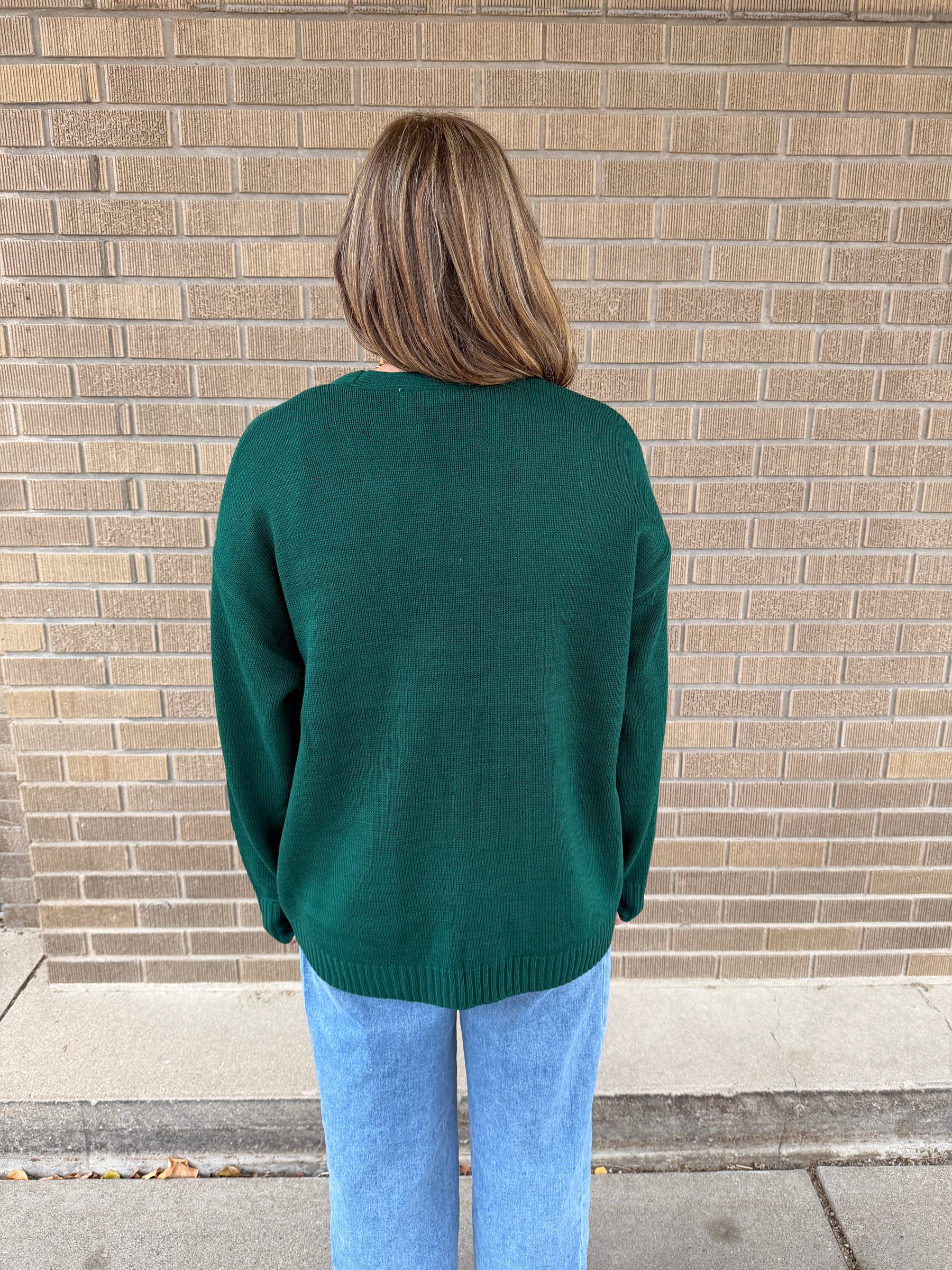 Classic Cardigan - Green