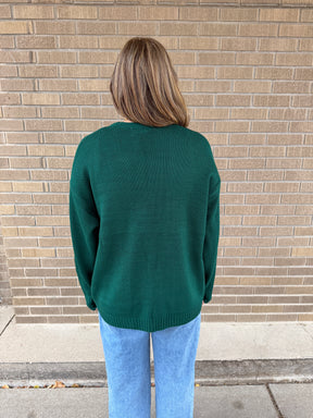 Classic Cardigan - Green