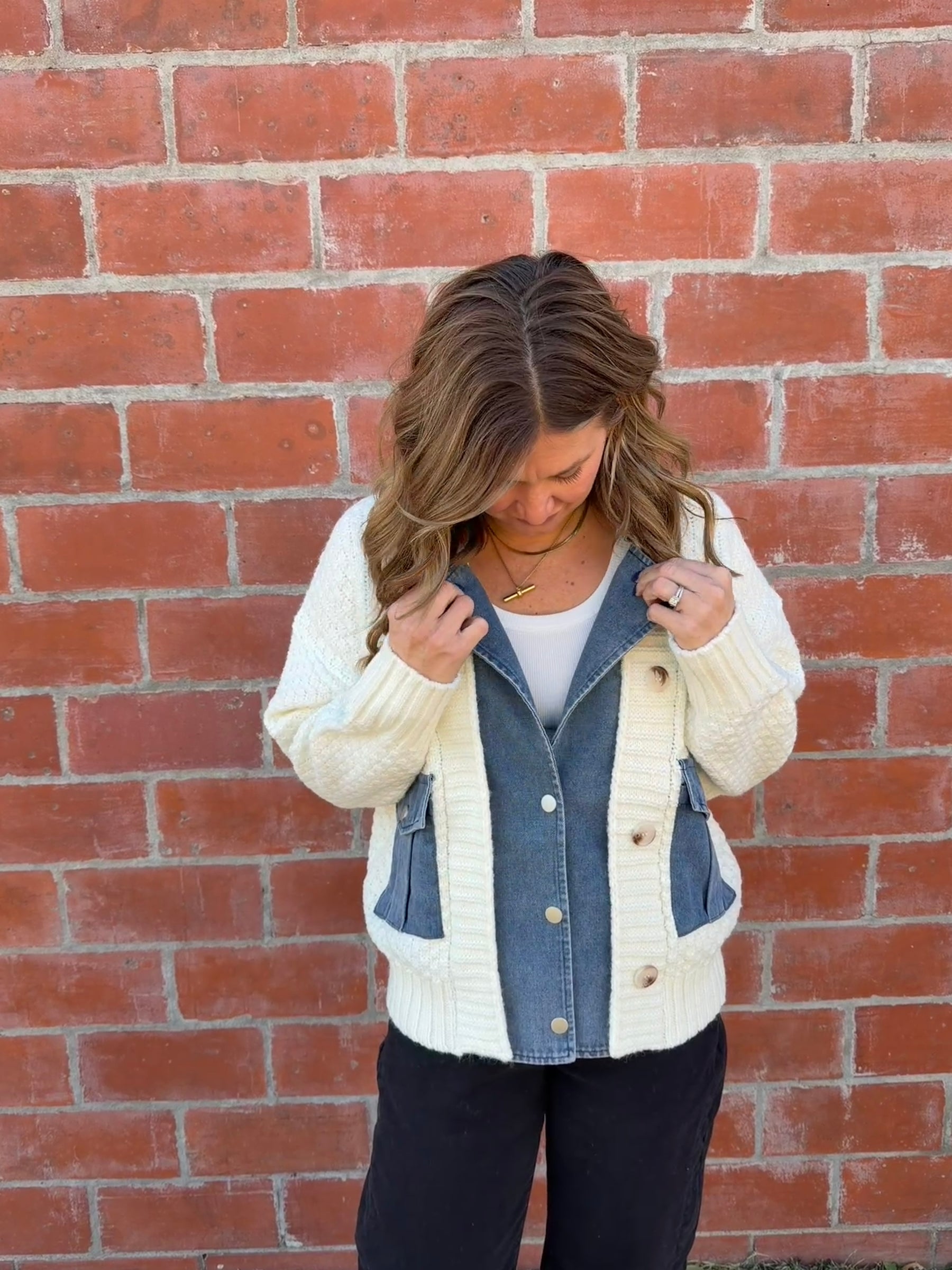 Showstopper Denim Cardi Jacket