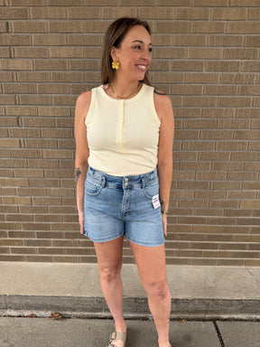 Elowen Tank - Buttercream