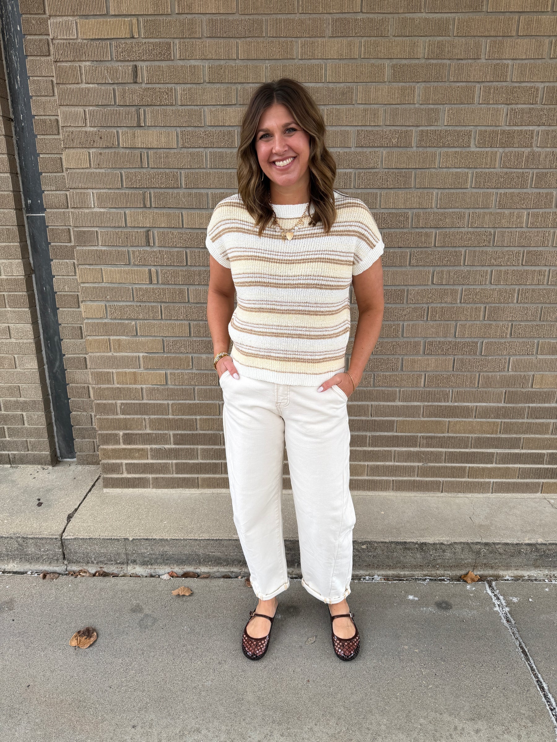 Lightweight Stripe Sweater