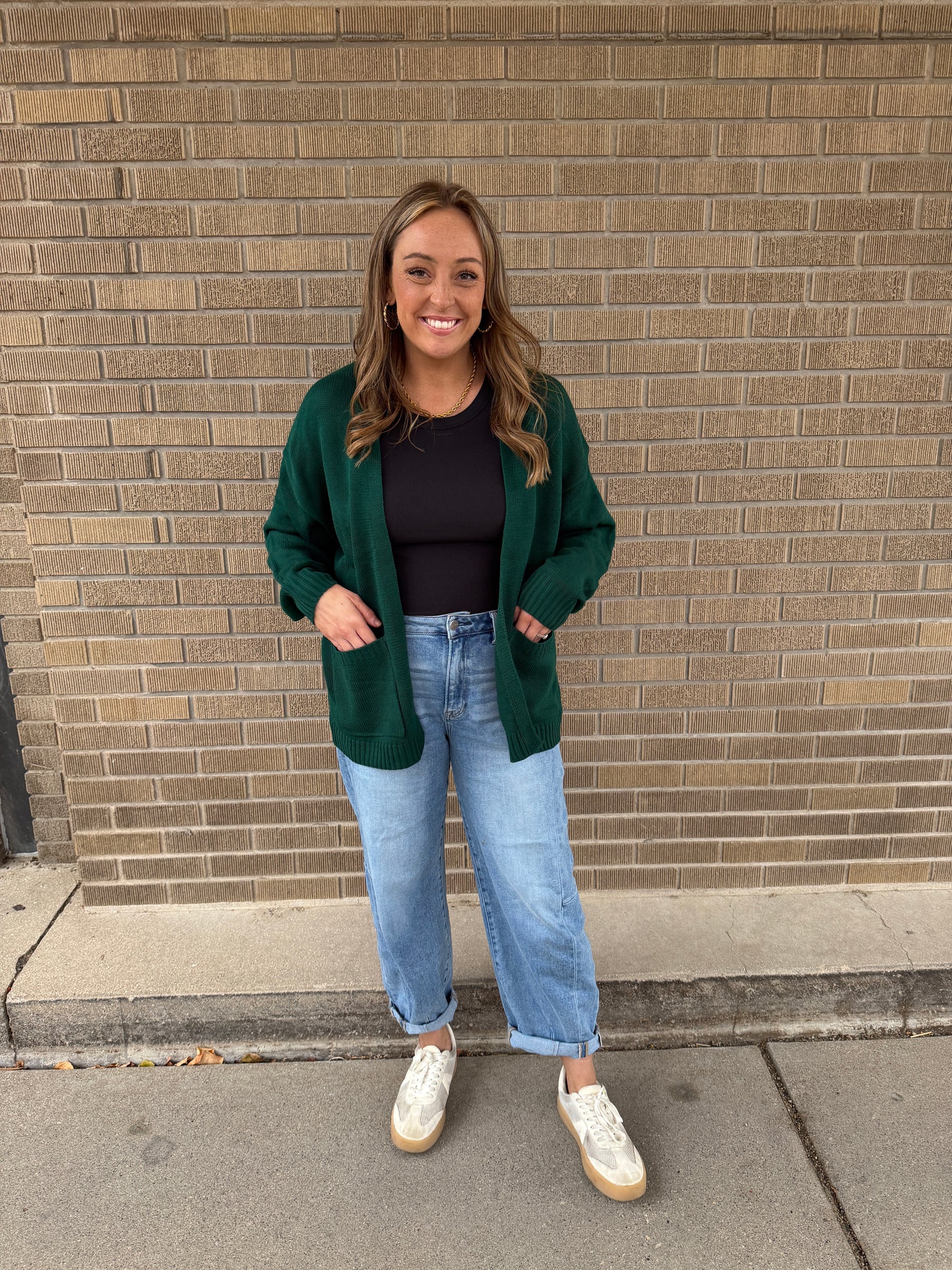 Classic Cardigan - Green