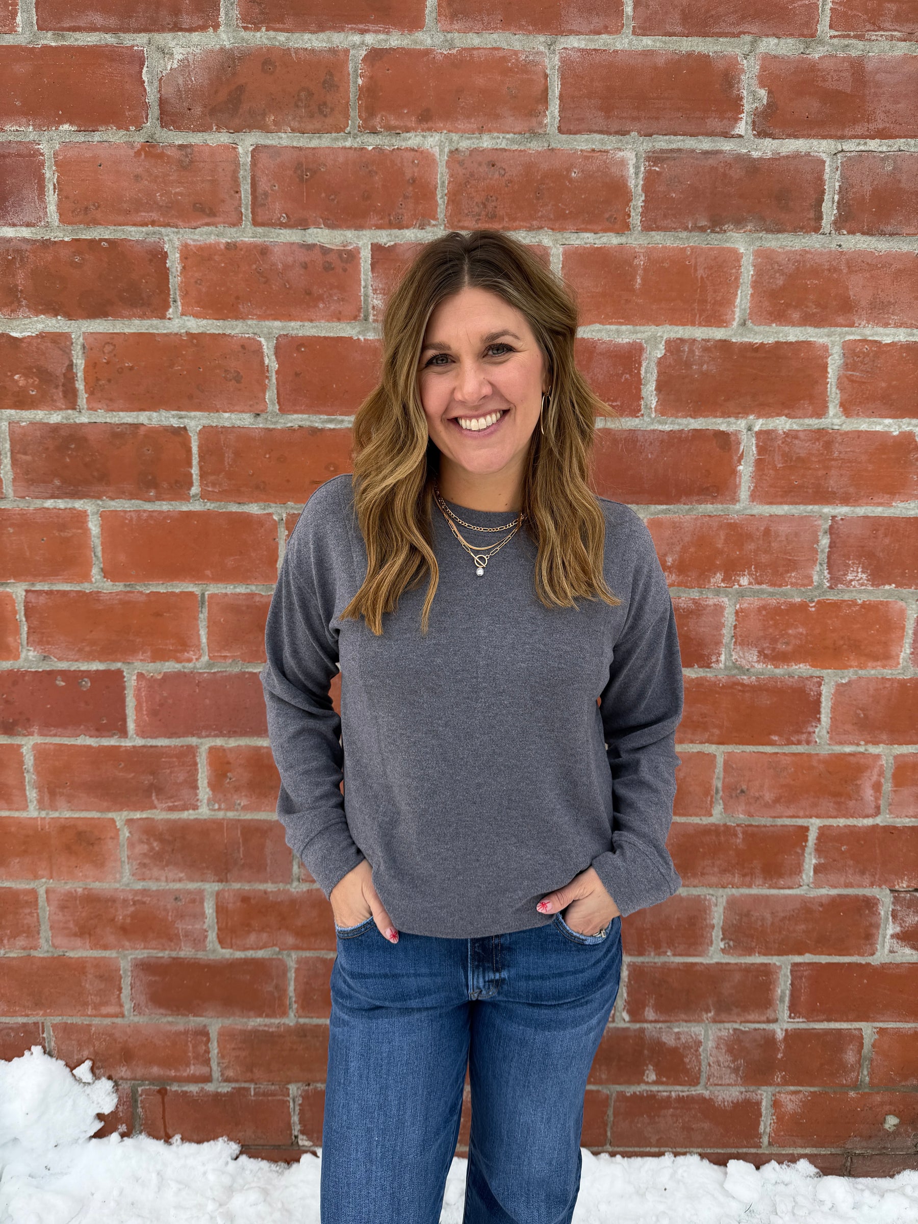 Janie Top - Obsidian