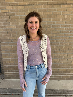 Country Girl Crochet Vest
