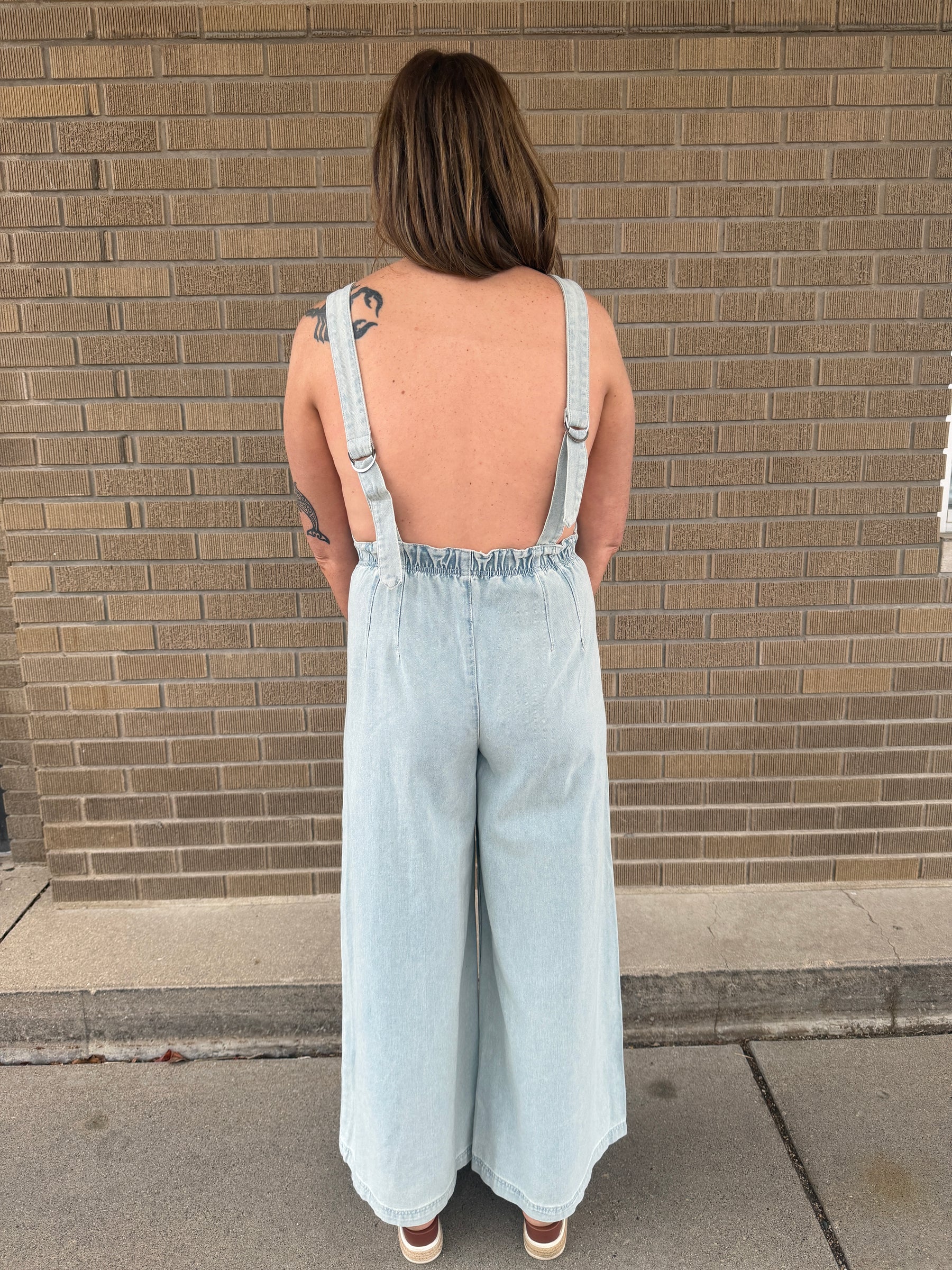 That One Denim Jumpsuit
