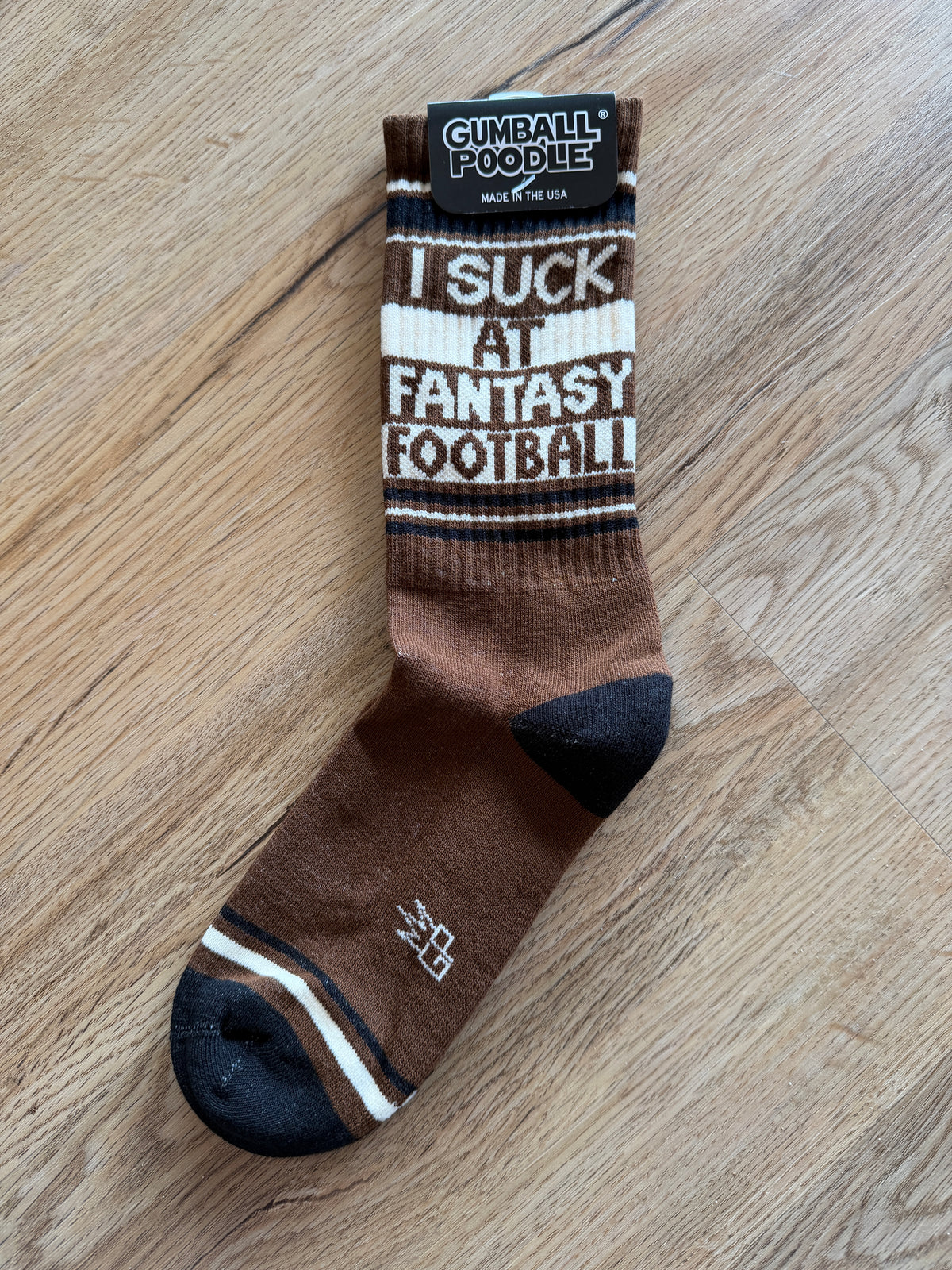 I Suck At Fantasy Football Socks