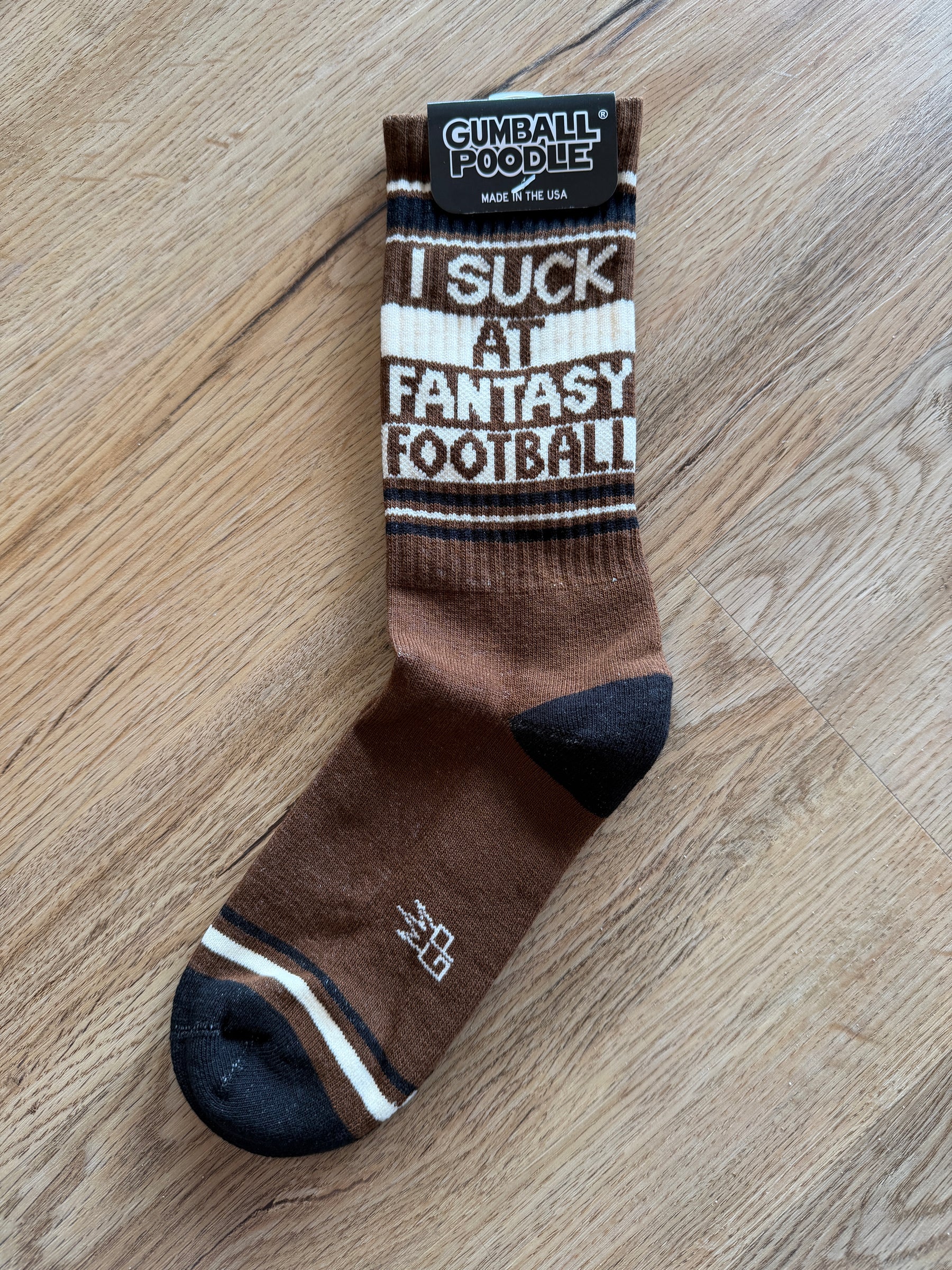 I Suck At Fantasy Football Socks