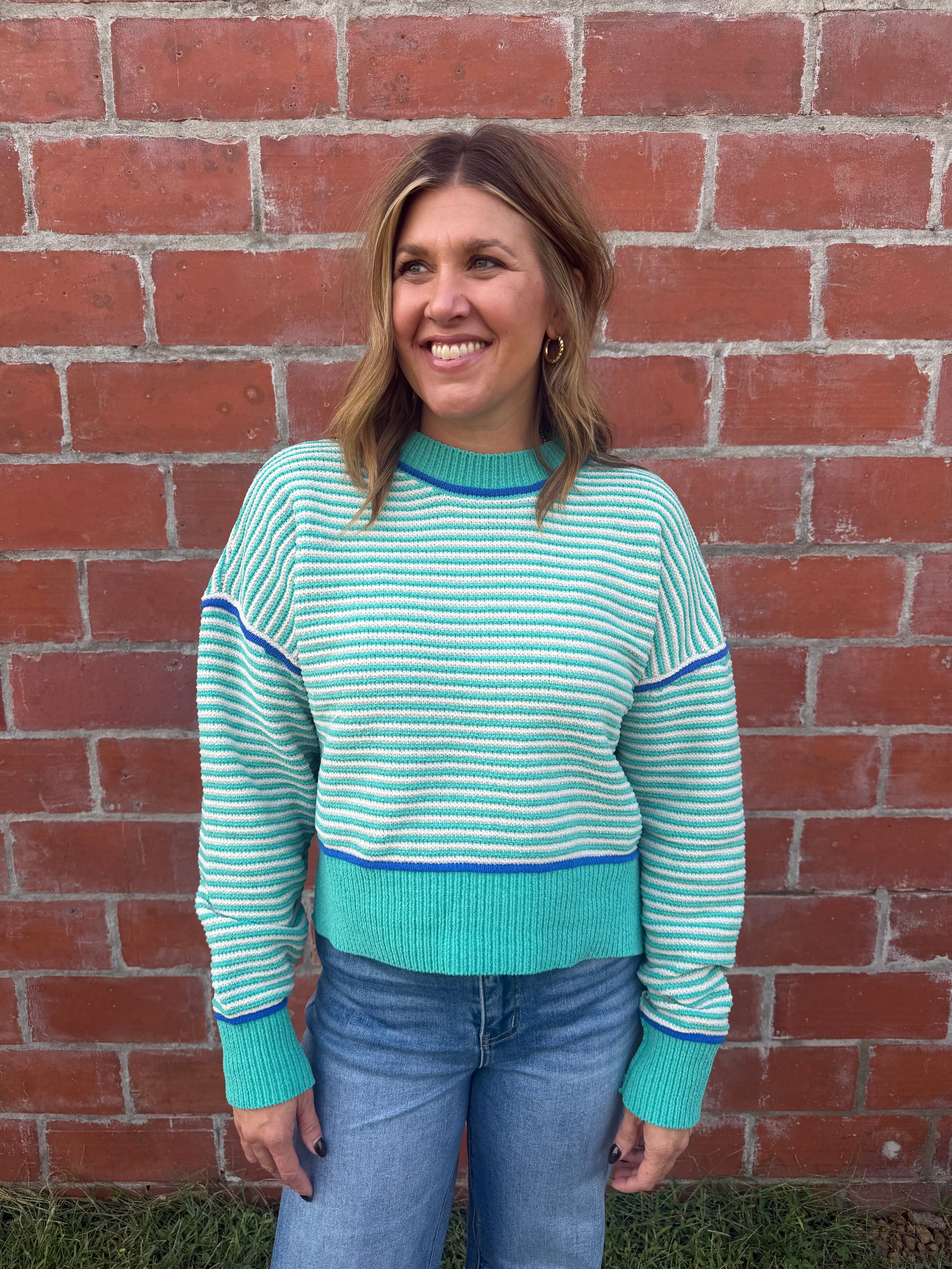 Seaside Plush Sweater