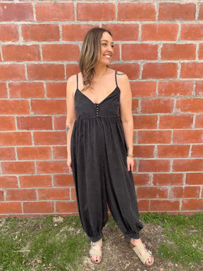Ash Black Jumpsuit