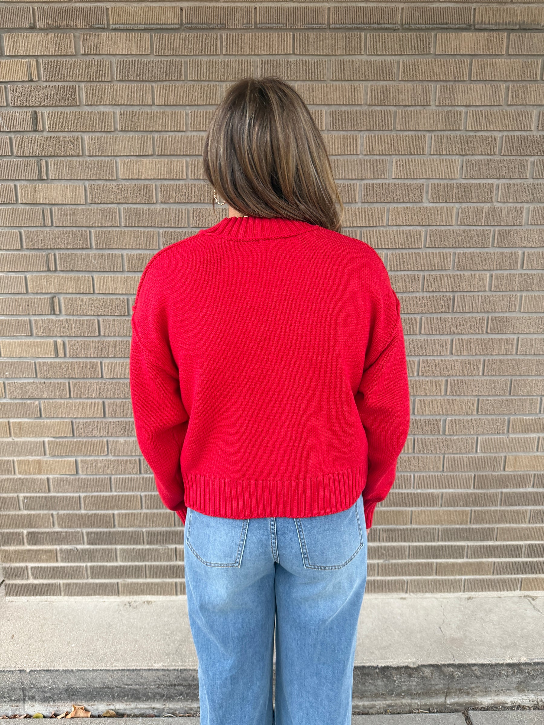 Bold as Love Red Sweater