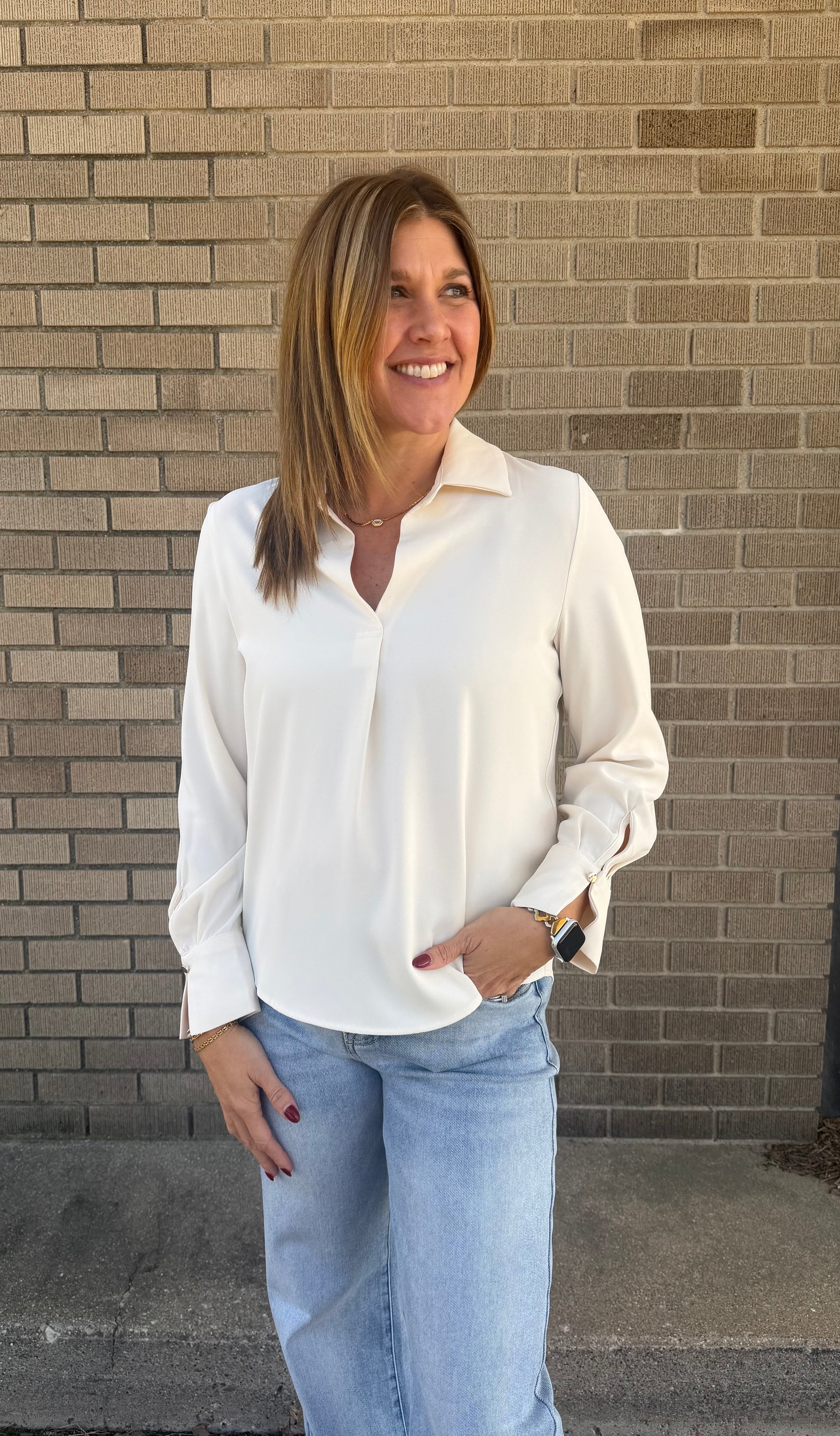 Cream of Crop Blouse