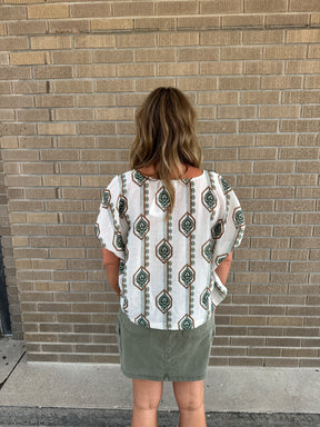 Garden Party Blouse