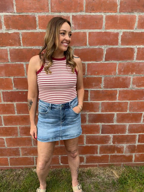 Ellen Tank - Sand Red