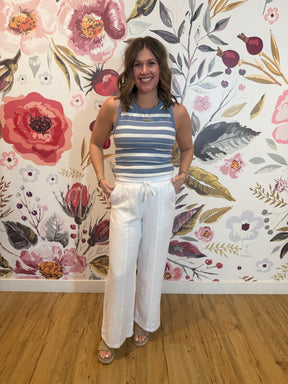 Solana Pants - White