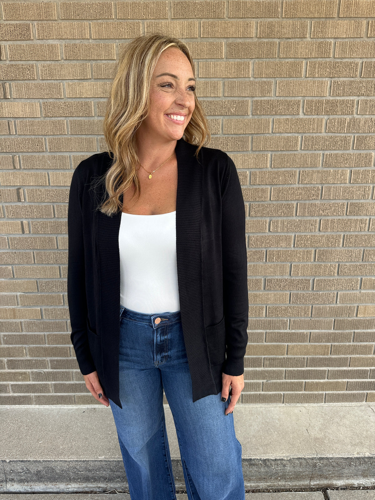 OG Rooted Cardigan - Black
