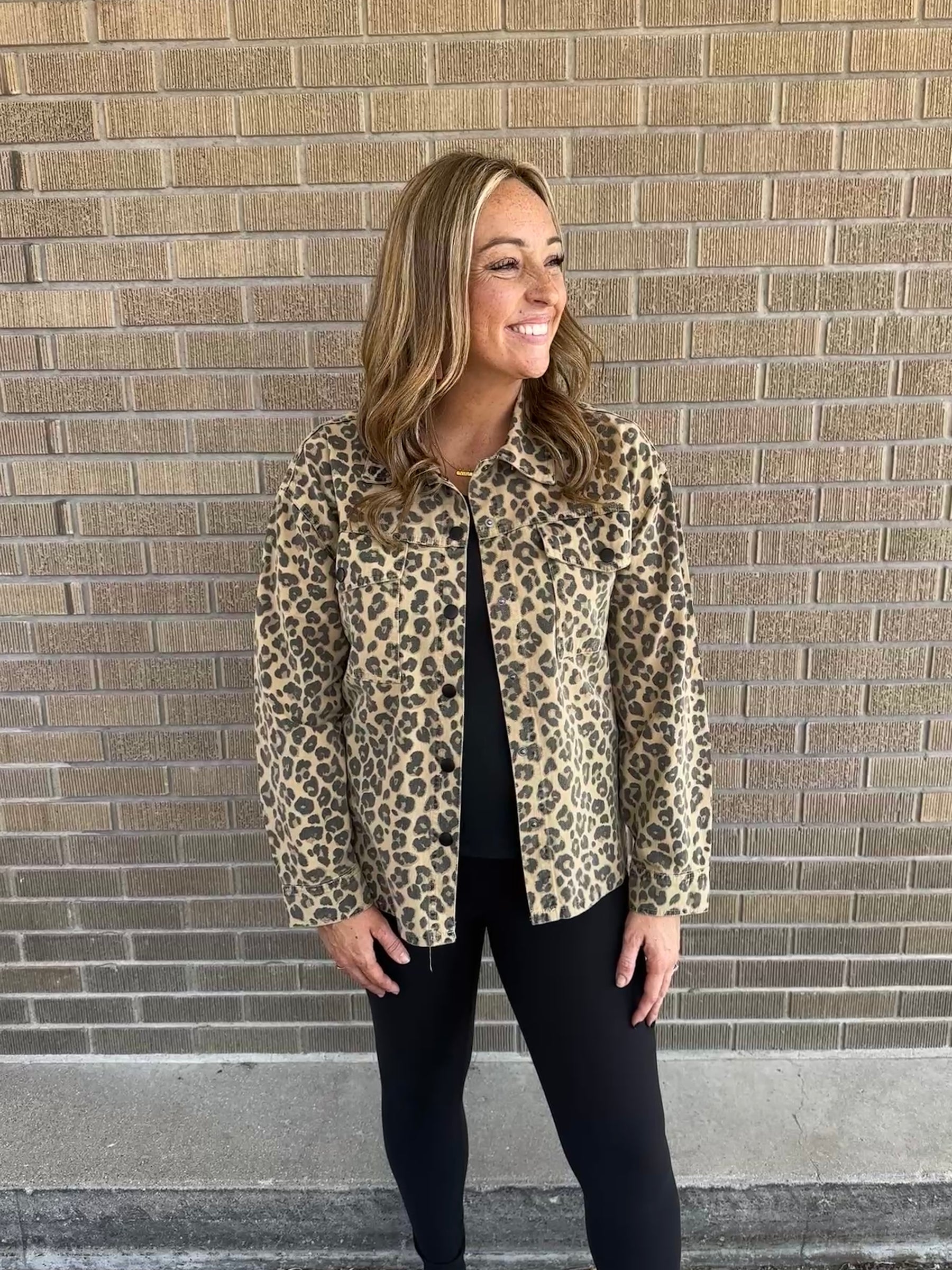 Leopard Shacket