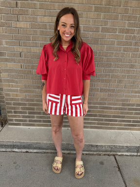 Paint the Town Red Top