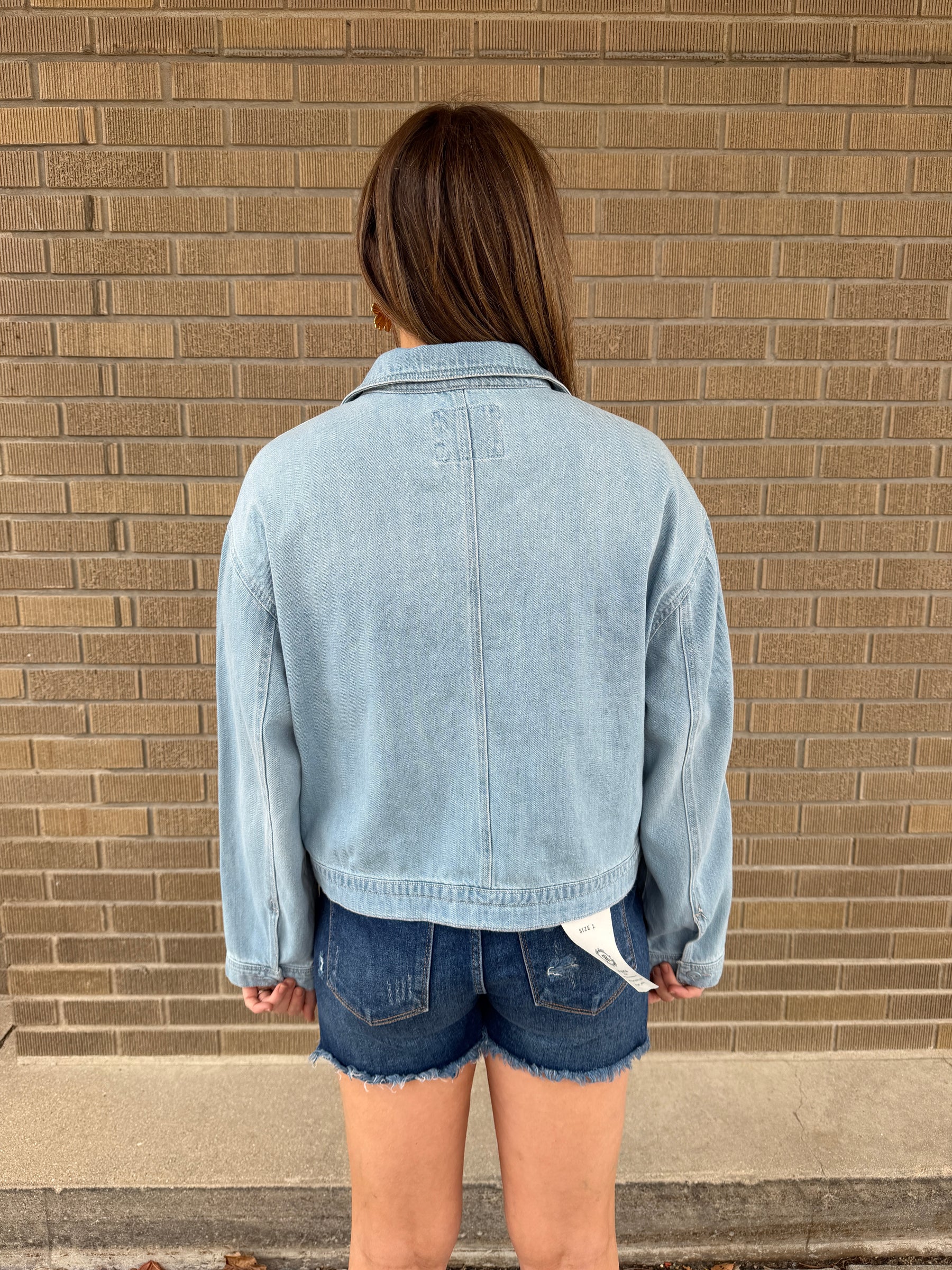 Light Denim Risen Jacket