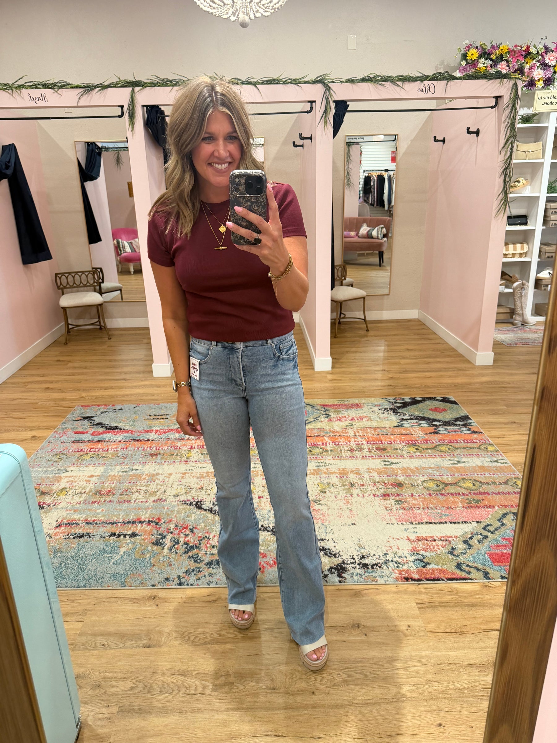 Annie Tee - Maroon