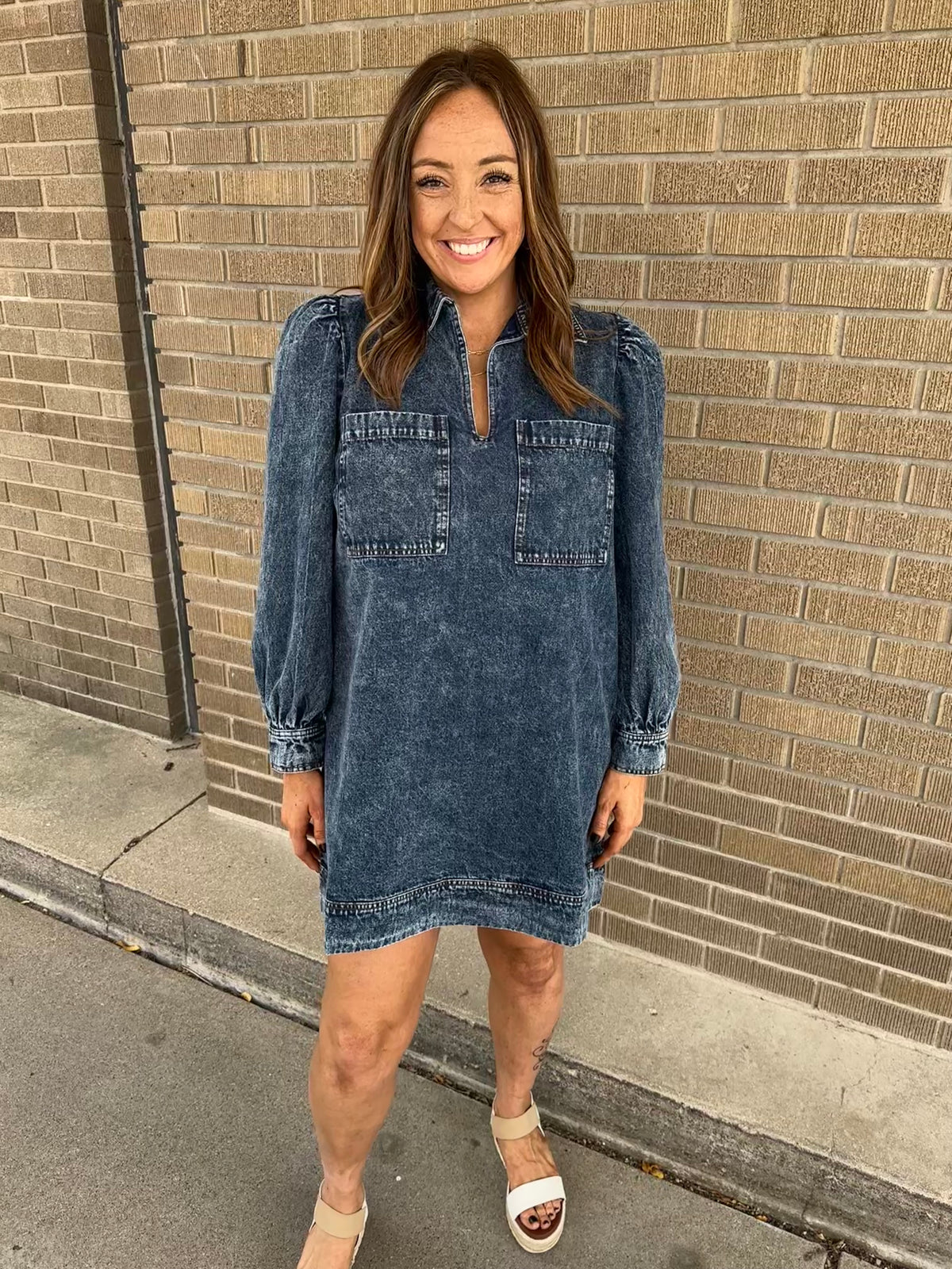 Weekend Away Denim Dress