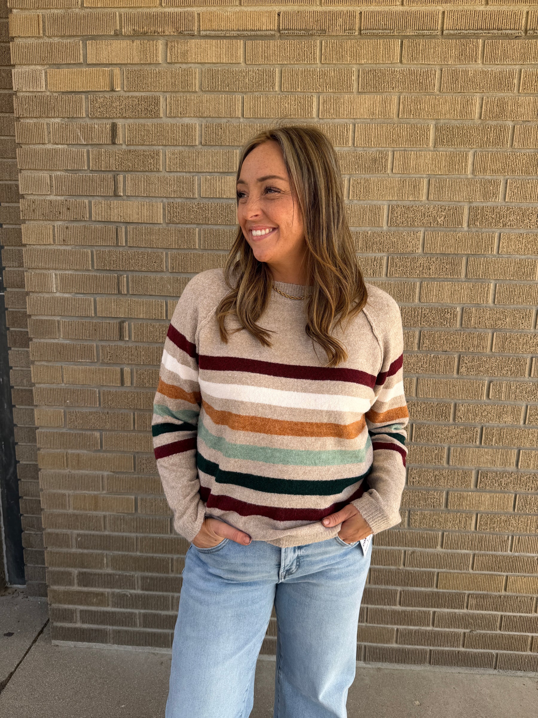 Multicolor Stripe Sweater