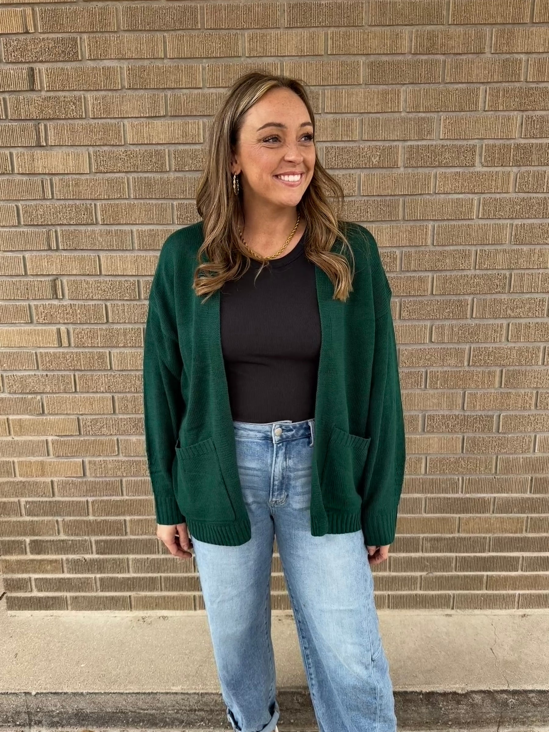 Classic Cardigan - Green