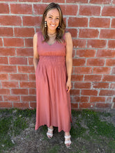 Brick Maxi Dress