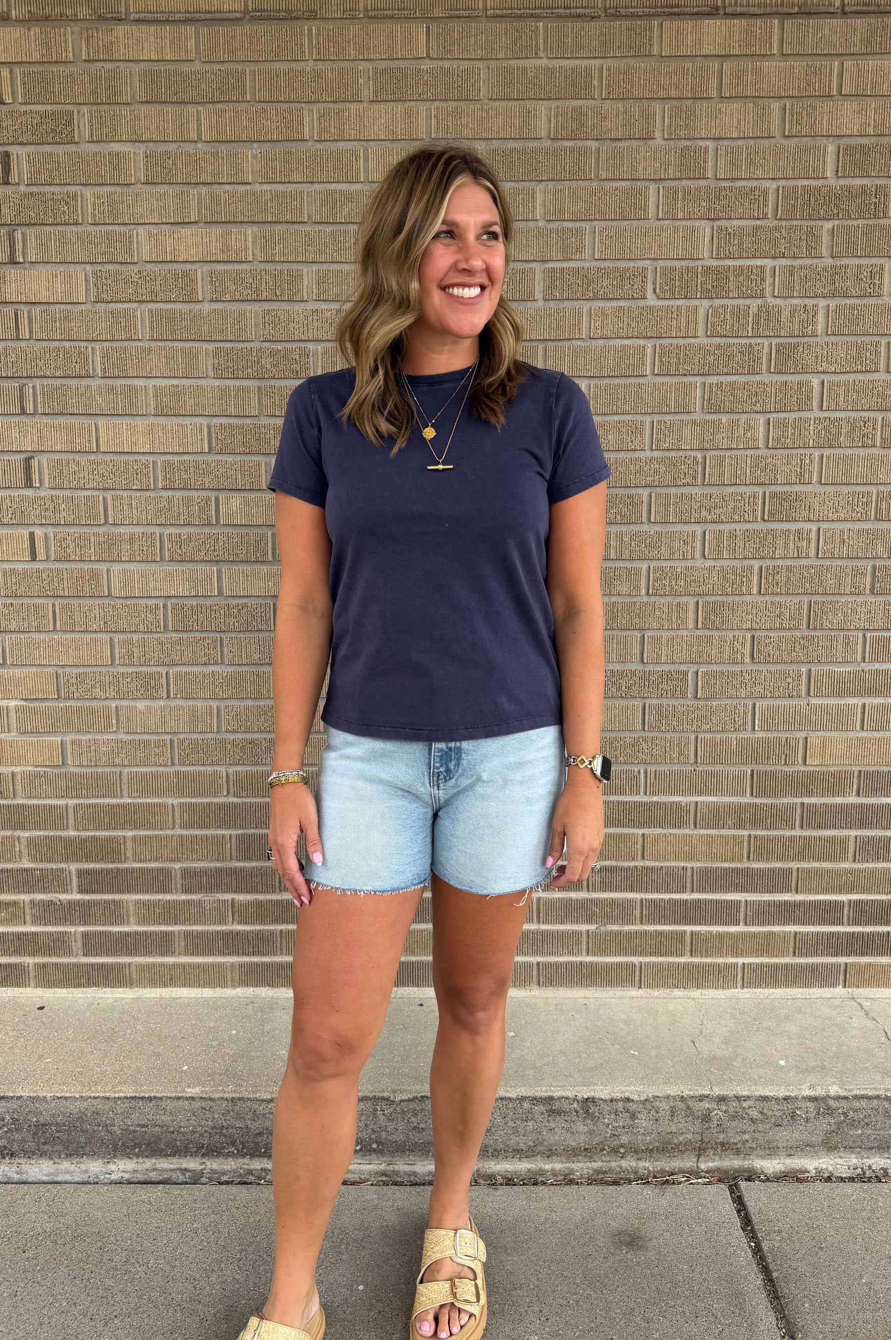 Asher Tee - Navy