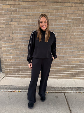 Chill Girl Modal Pants - Black