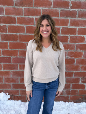 Manal Top - Heather Stucco