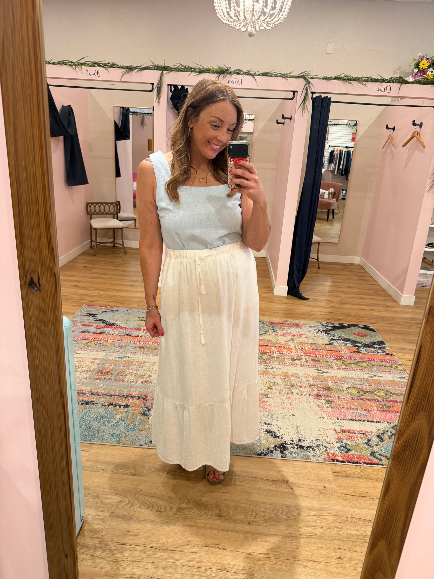 Isla Denim Tank