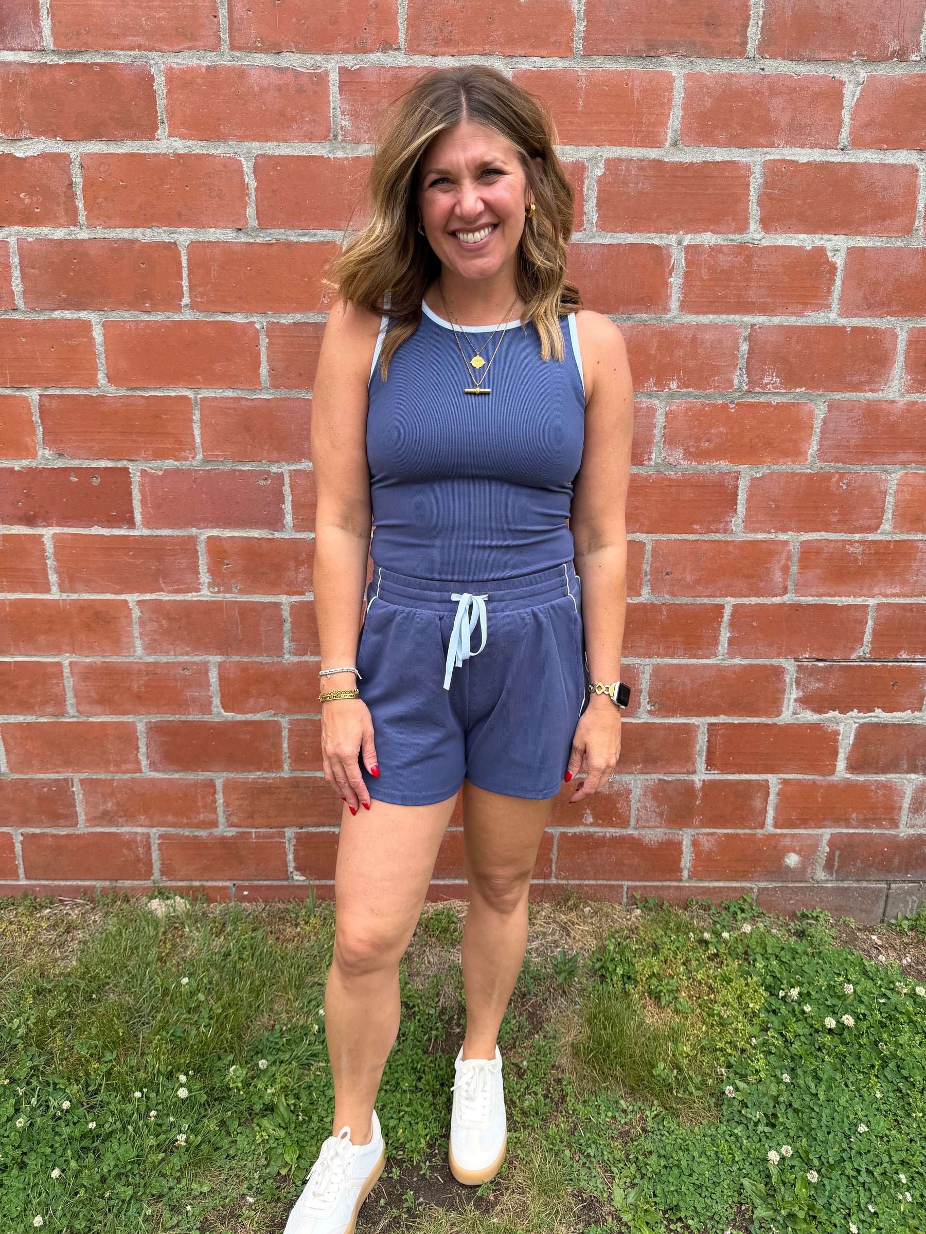 Valley Tank - Navy
