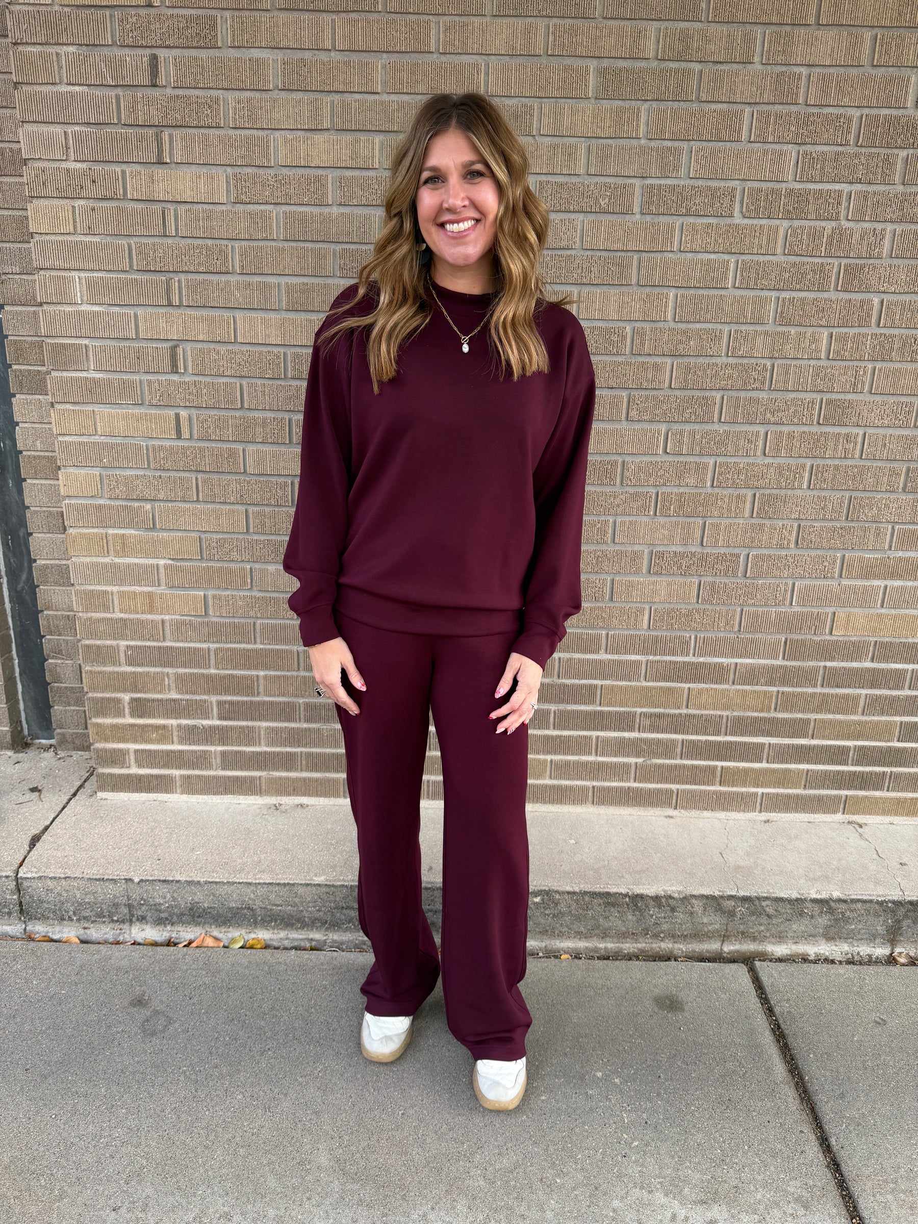 Made of Modal Pants - Dark Cherry