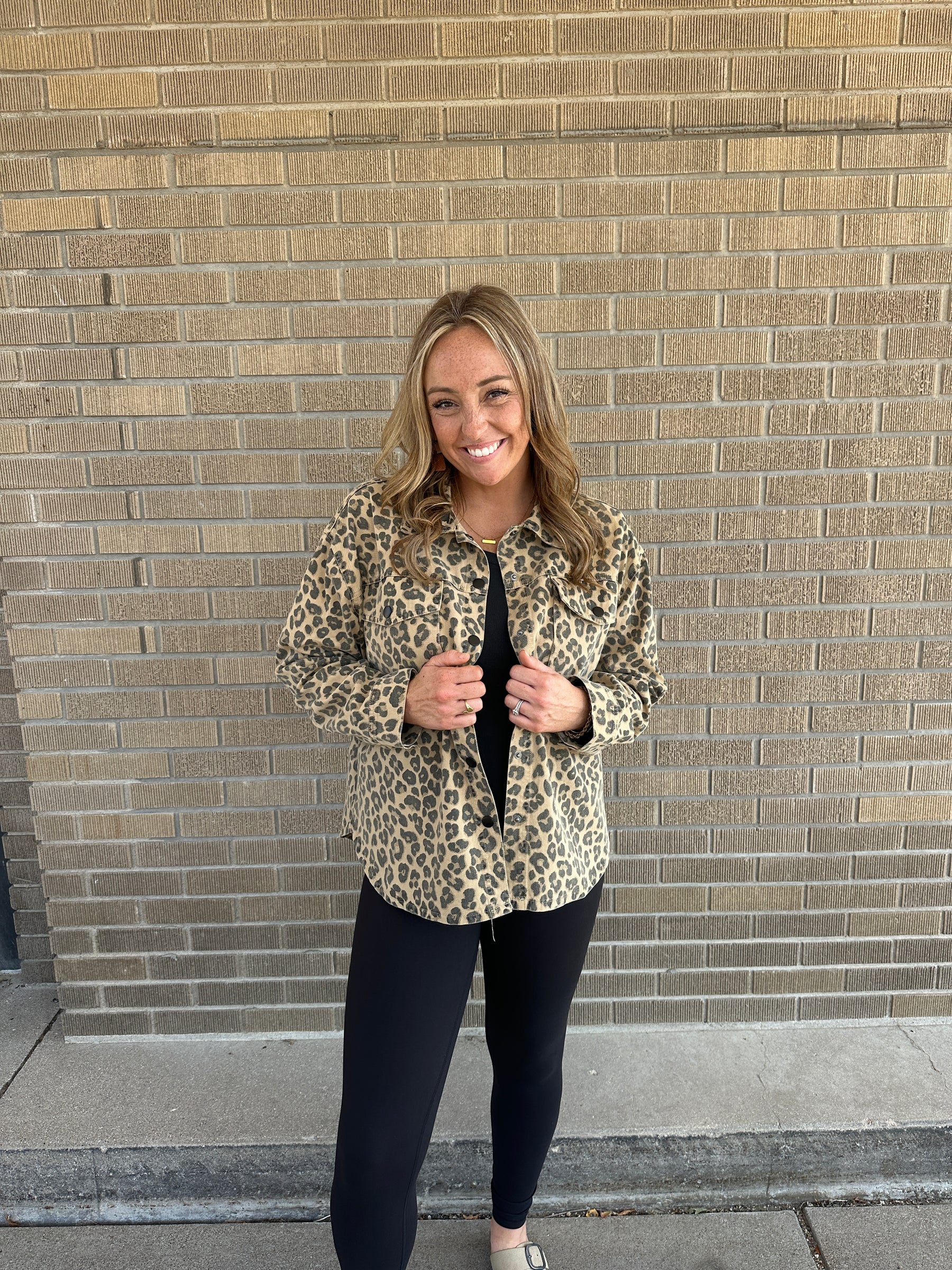 Leopard Shacket