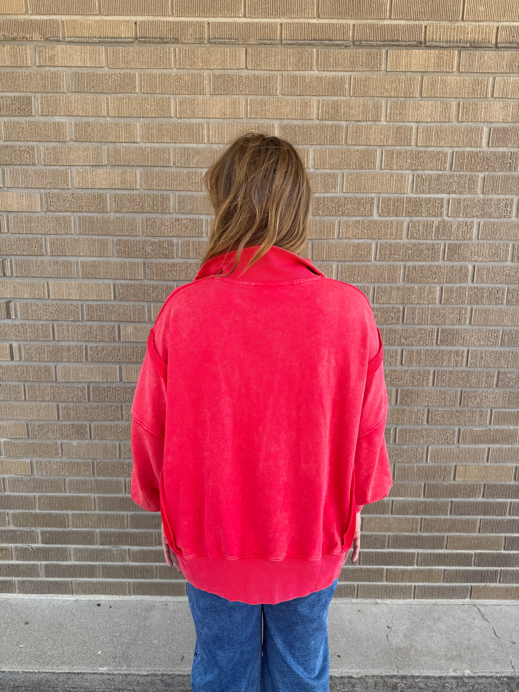 FP Inspired Pullover - Red