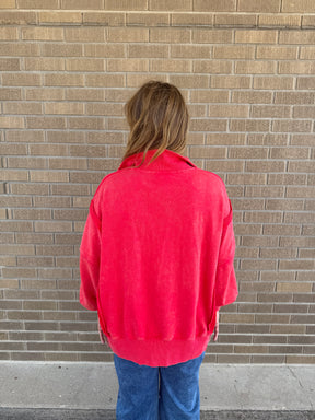 FP Inspired Pullover - Red