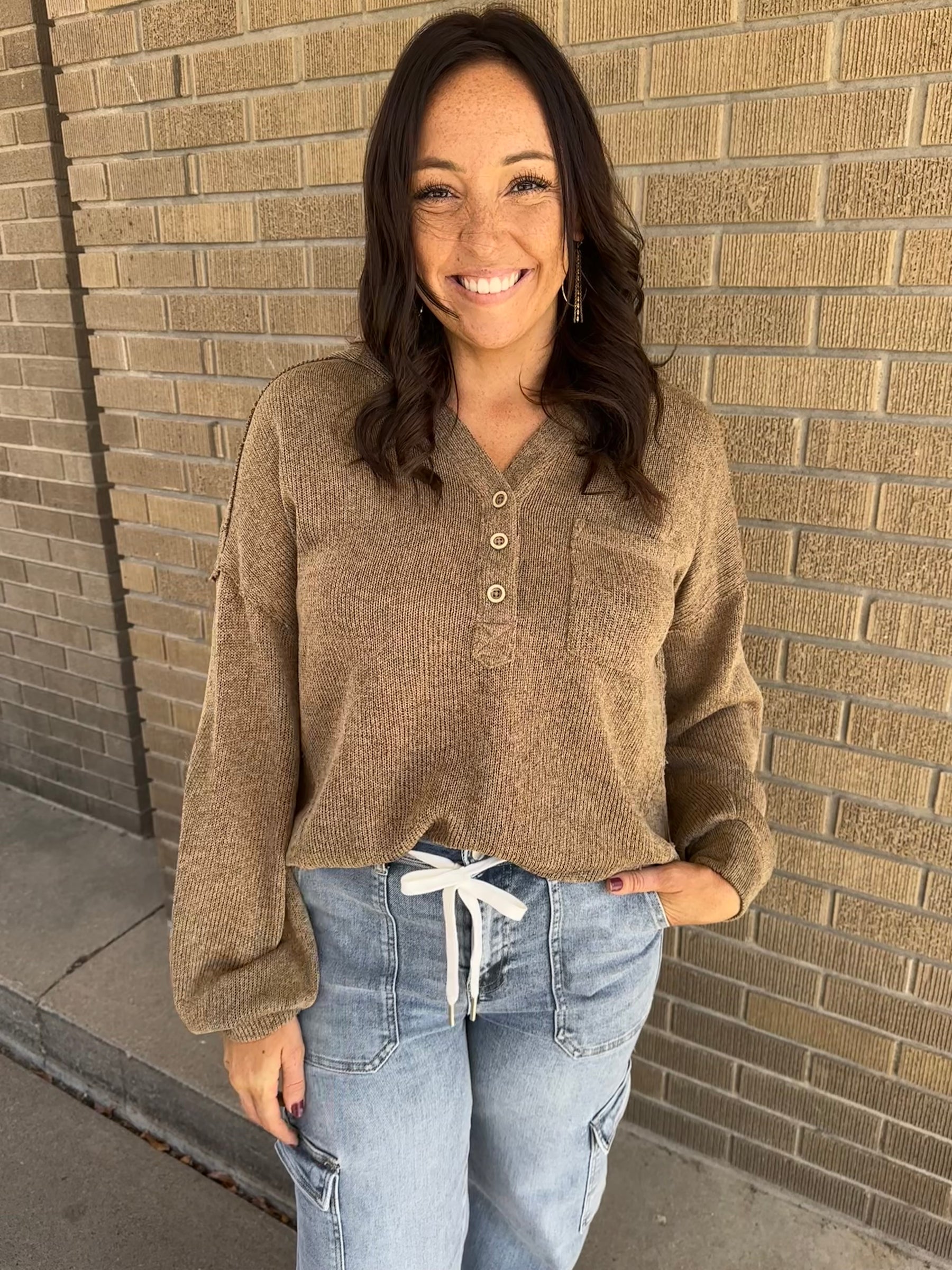 Knit Mocha Sweater