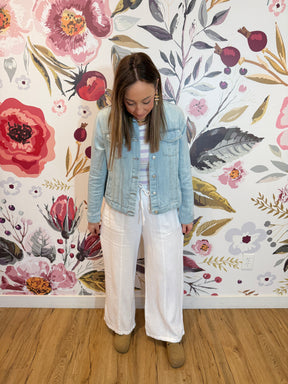 Solana Pants - White