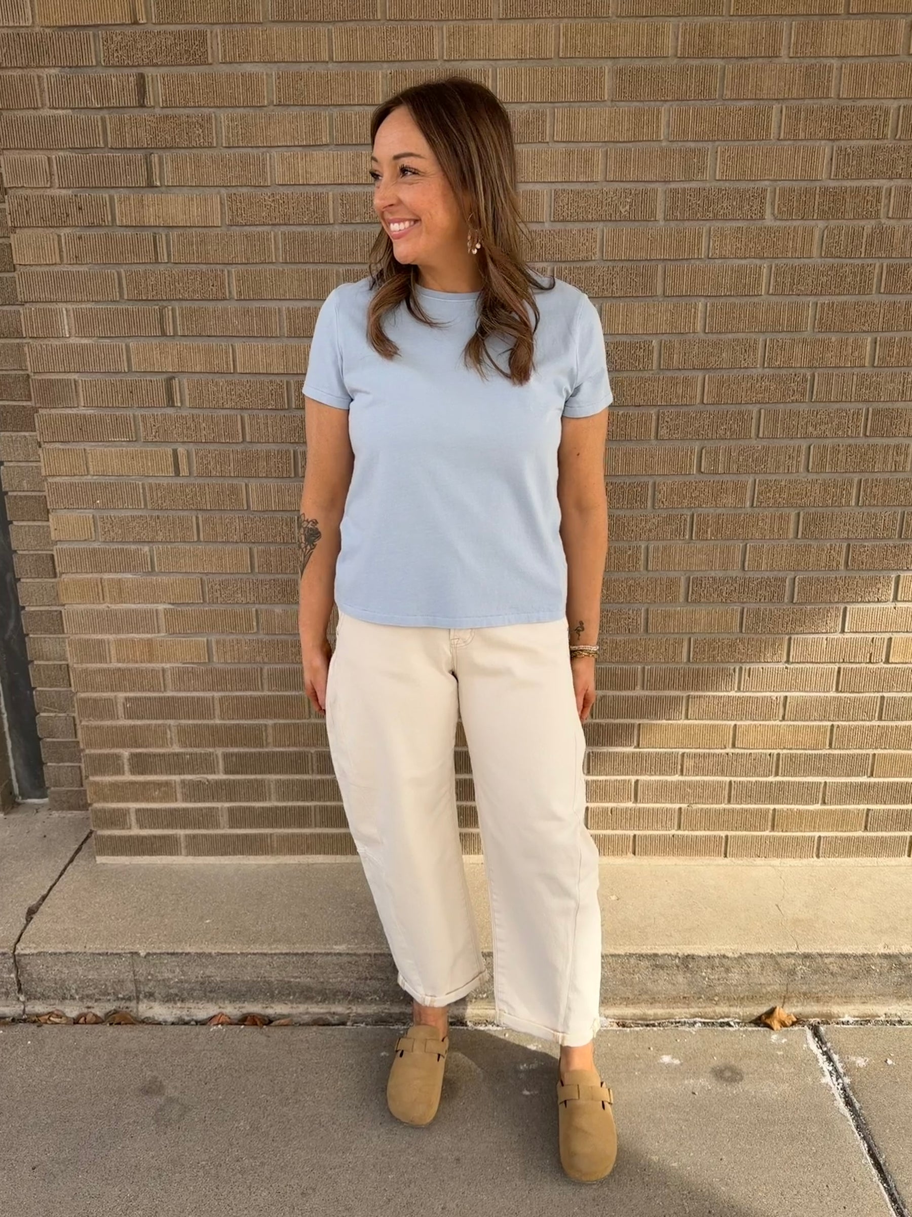 Asher Tee - Powder Blue