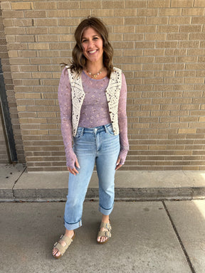 Country Girl Crochet Vest