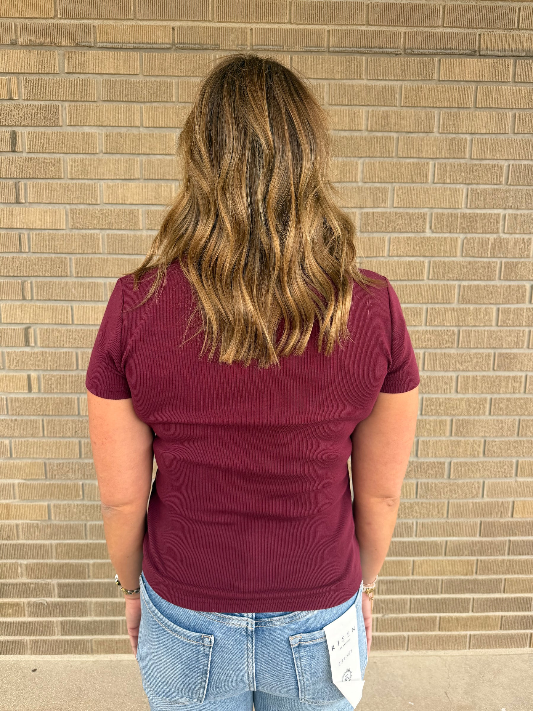 Annie Tee - Maroon