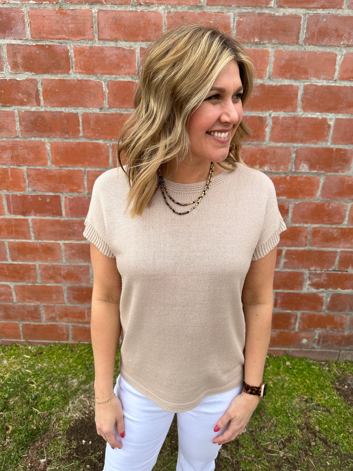 Perfect Taupe Top