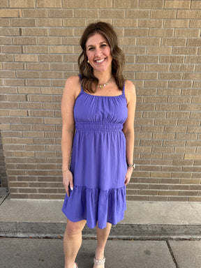 Purple Mini Dress