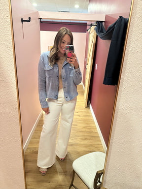 Bone White Whitney Jeans