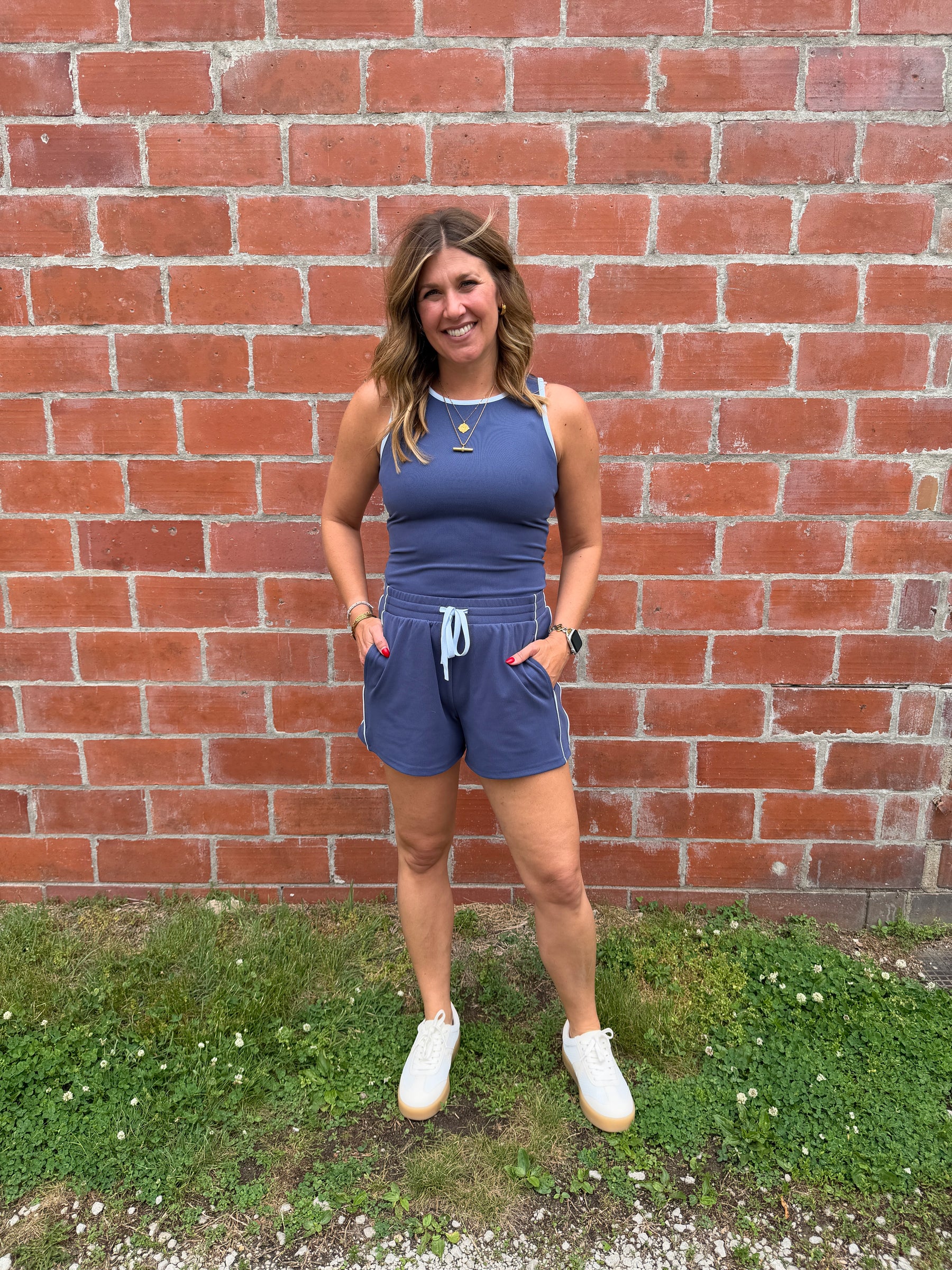 Valley Tank - Navy